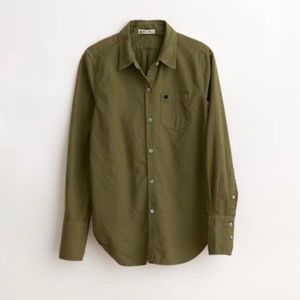 Alex Mill Army Green Button Down Size M